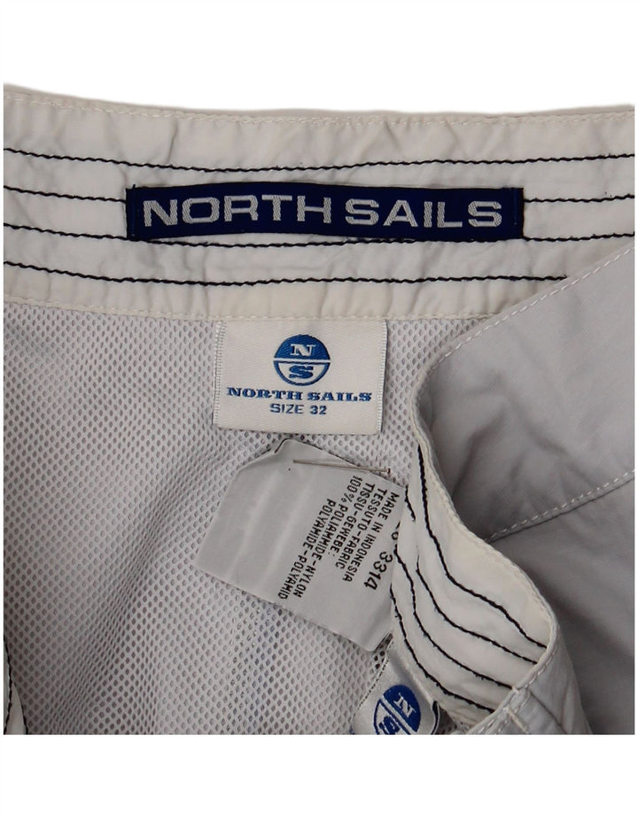 Bañador Corto Hombre North Sails Graphic Nylon Gris Medio