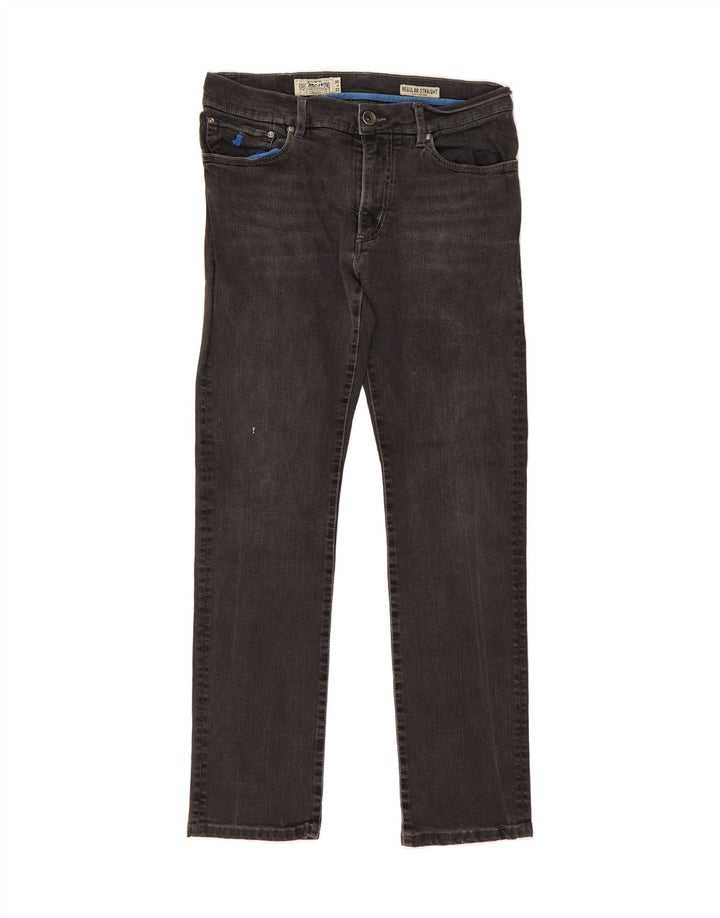 MARLBORO CLASSICS Womens Regular Straight Jeans W34 L31 Black Cotton Vintage Marlboro Classics and Second-Hand Marlboro Classics from Messina Hembry 