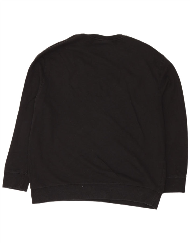 Calvin Klein Sudadera gráfica para hombre Jumper 4XL Algodón negro