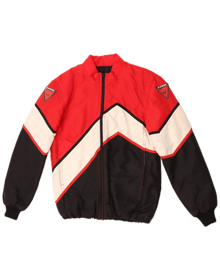 Chaqueta Dainese Hombre Graphic Racer IT 42 XS Poliamida Color Block Rojo