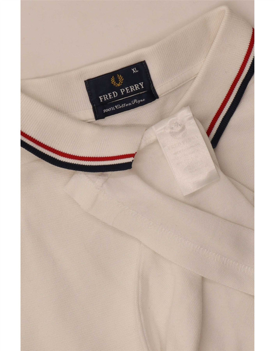 Fred Perry Polo Hombre XL Blanco Algodón
