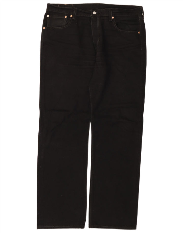 Levi's Vaqueros rectos 501 para hombre W36 L32 Algodón negro