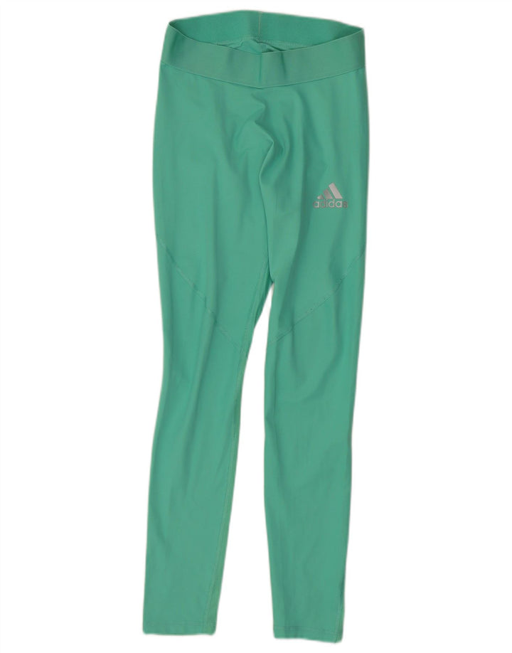 Adidas Mujer Climacool Leggings Reino Unido 12 Medio Turquesa