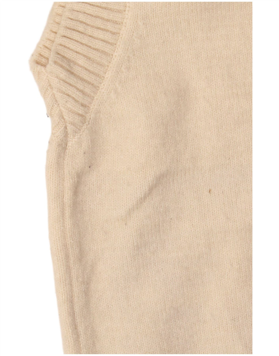 Zara Mujer Crop Vest Tank Top UK 10 Small Beige