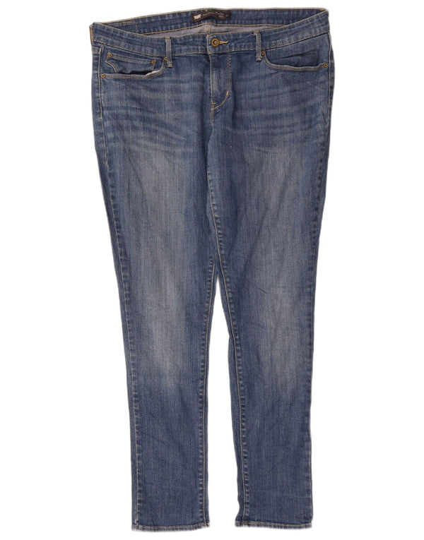 Levi's Demi Curve Modern Rise Skinny Jeans para Mujer US 16 2XL W36 L30 Azul
