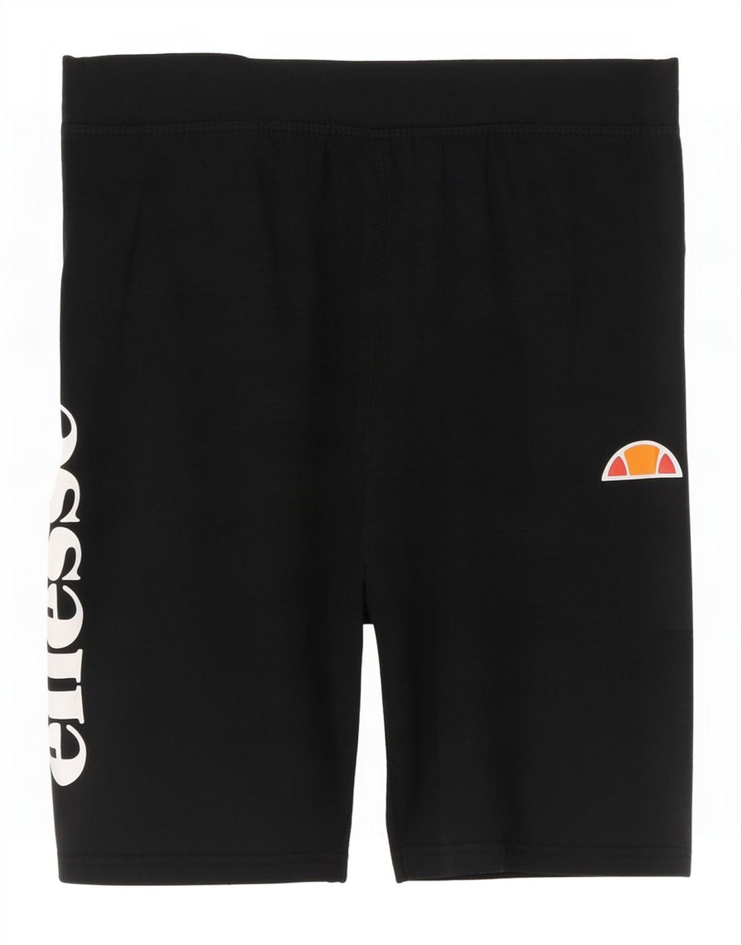Ellesse Pantalones cortos deportivos gráficos para mujer UK 12 Mediano Algodón negro
