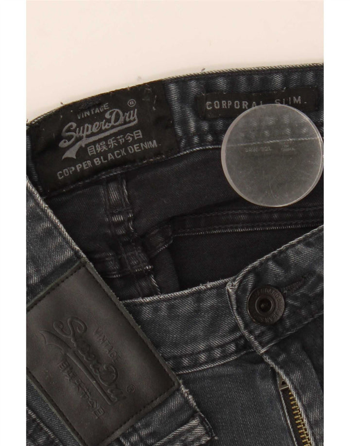 Vaqueros Superdry Corporal Slim para hombre W34 L32 Algodón azul marino