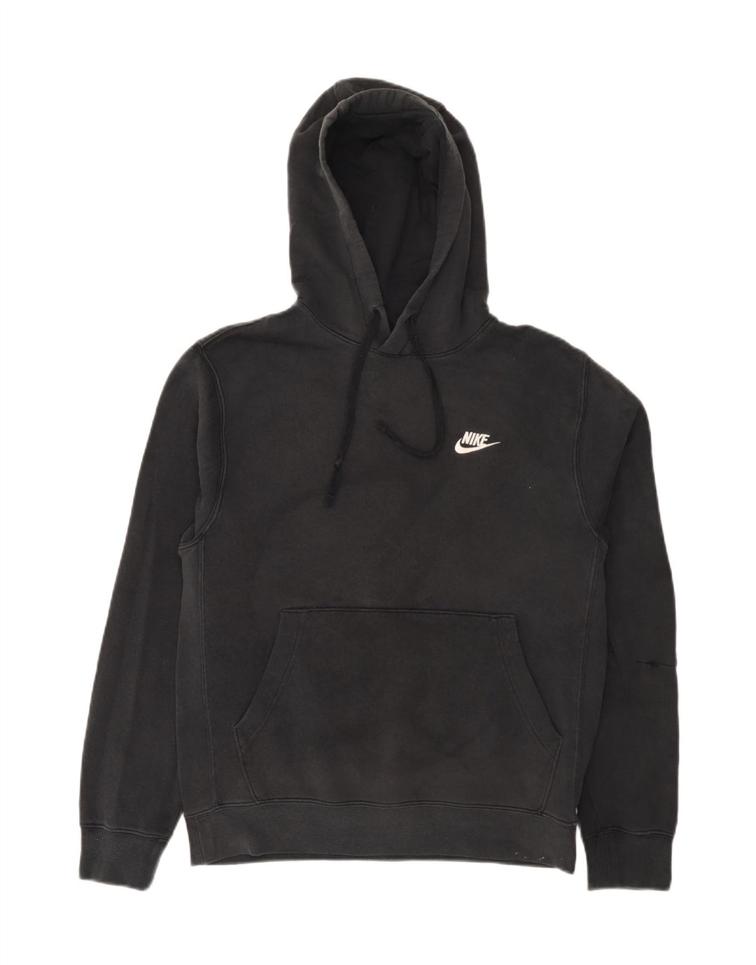 Nike - Sudadera con capucha para hombre, talla pequeña, algodón negro