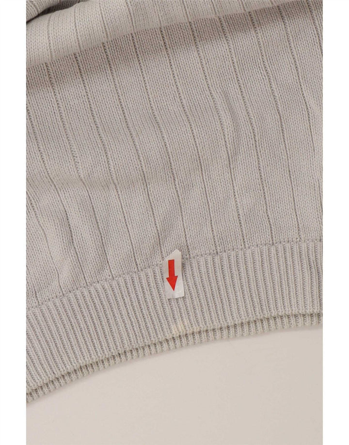 Suéter tipo jersey con cuello en V para hombre Levi's Algodón gris pequeño