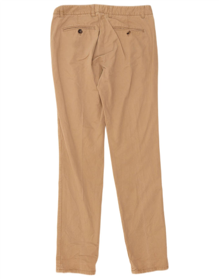 Massimo Dutti Pantalón Chino Pegged Mujer EU 40 Medium W30 L31 Beige
