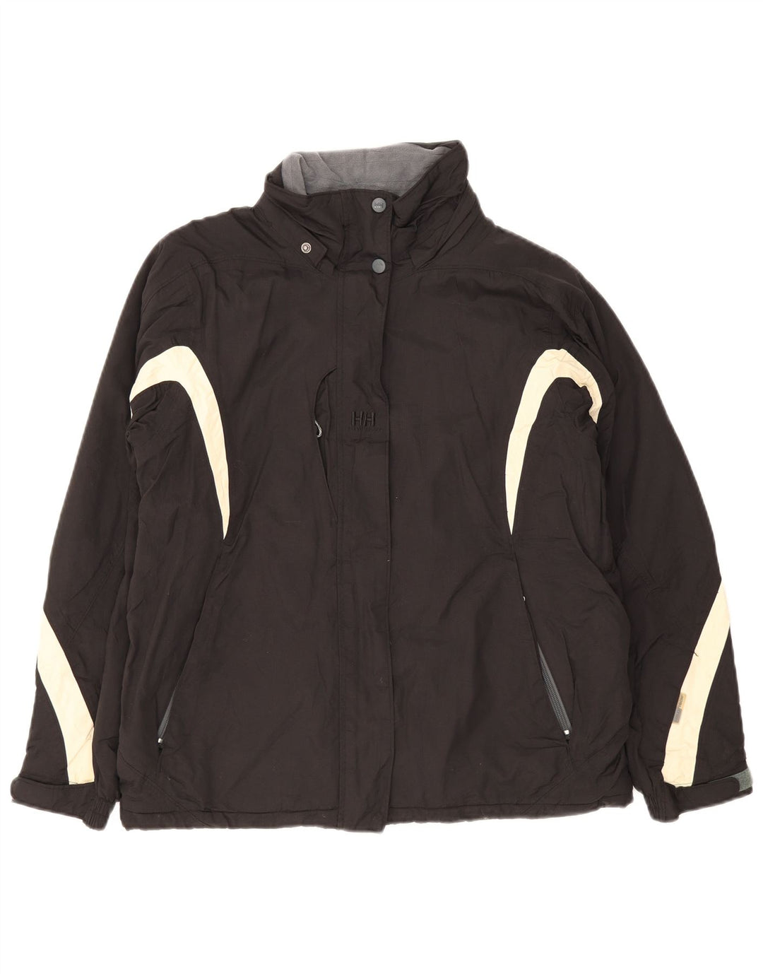 Chaqueta cortavientos Helly Hansen para mujer UK 38 Medium Black Colourblock Nylon