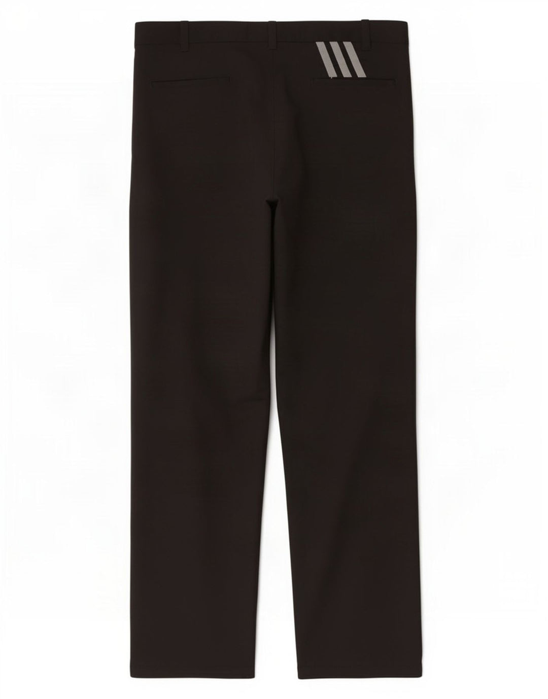 Pantalón chino recto Adidas para hombre W38 L29 Poliéster negro
