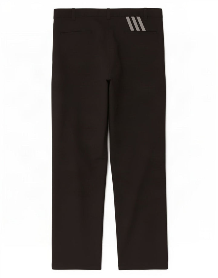 Pantalón chino recto Adidas para hombre W38 L29 Poliéster negro