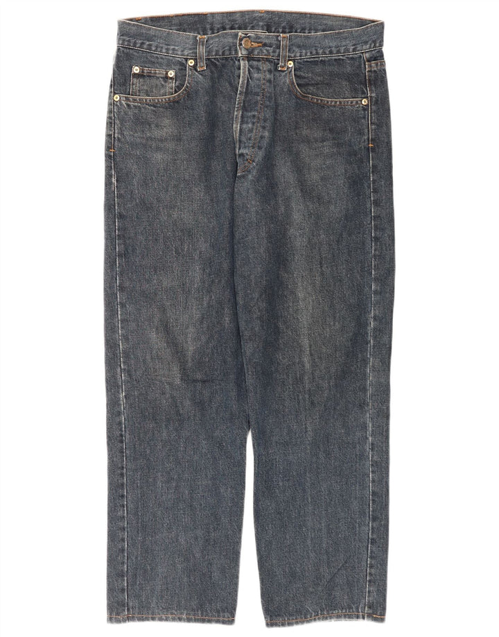 By American Vaqueros rectos para hombre W33 L28 Azul