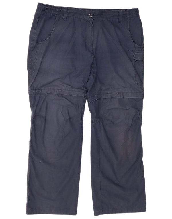 Berghaus Pantalones cargo rectos para mujer UK 18 XL W40 L31 Azul marino