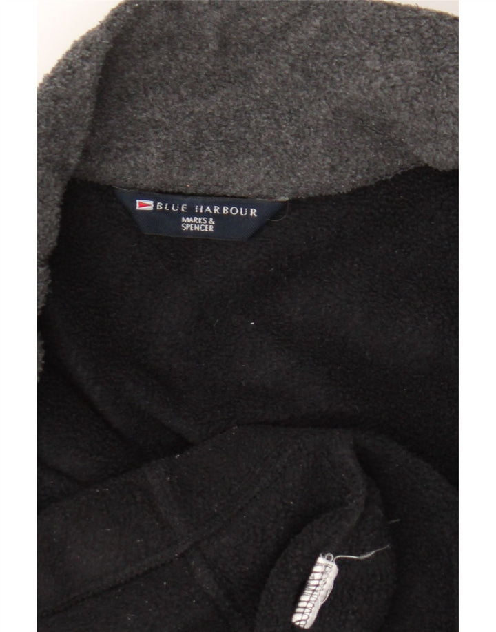 Marks & Spencer - Chaqueta polar para hombre, color azul, talla 42, XL, color negro