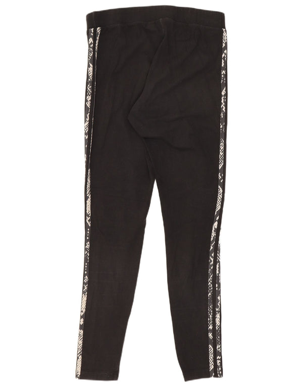 Leggings Adidas Mujer Mediano Negro Animal Print Algodón Deportivo