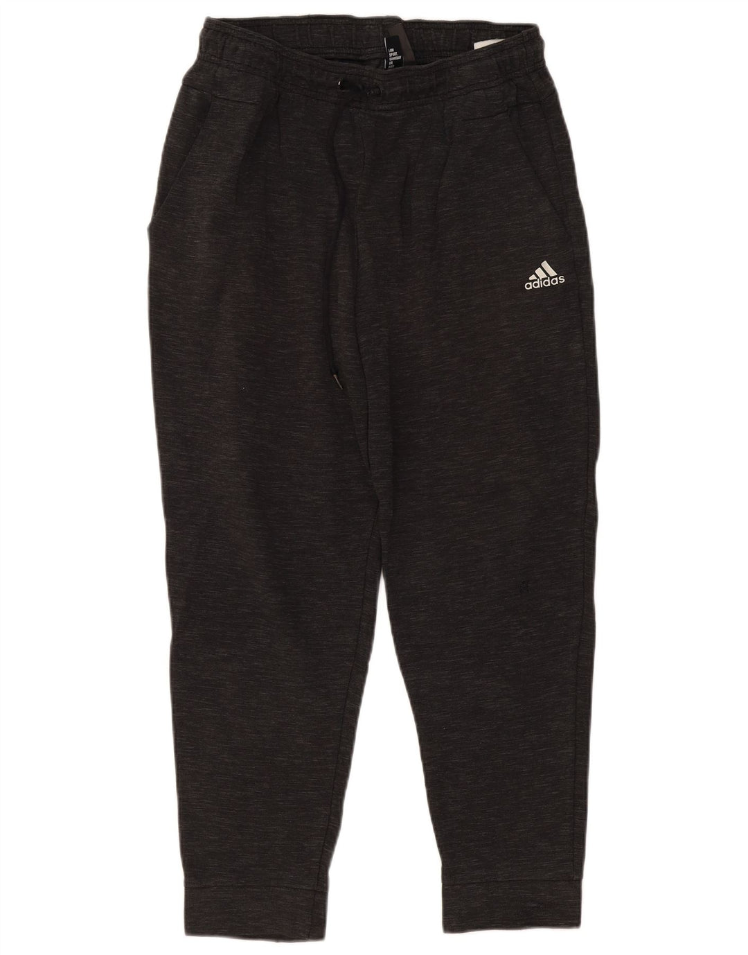 ADIDAS Pantalones de chándal para hombre Joggers de algodón moteado gris medio