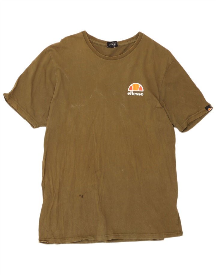 Camiseta Ellesse Hombre Top XL Caqui Algodón