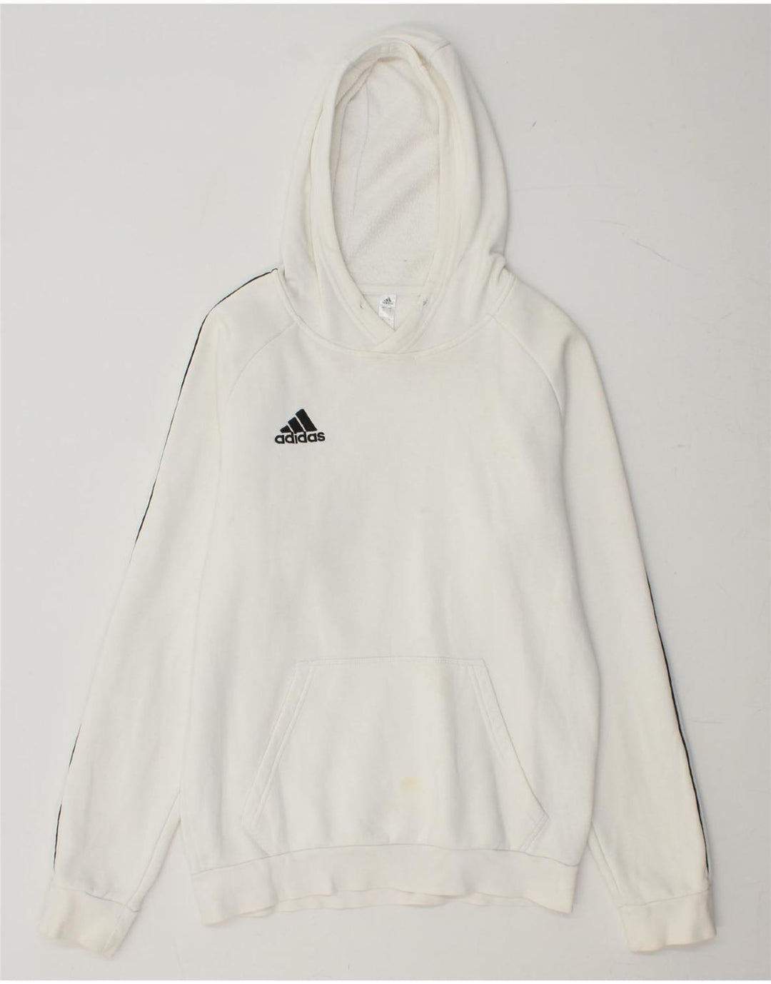ADIDAS Sudadera con capucha para hombre Jumper Small White Cotton