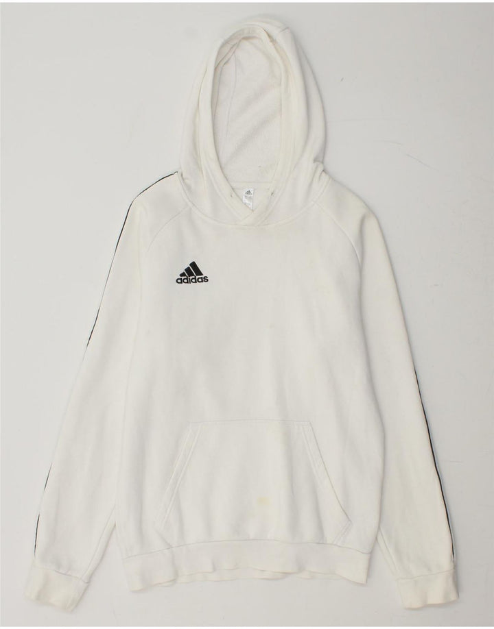 ADIDAS Sudadera con capucha para hombre Jumper Small White Cotton