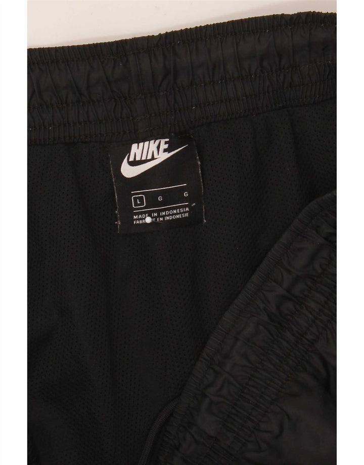 Nike - Pantalones de chándal para hombre, color negro, poliéster