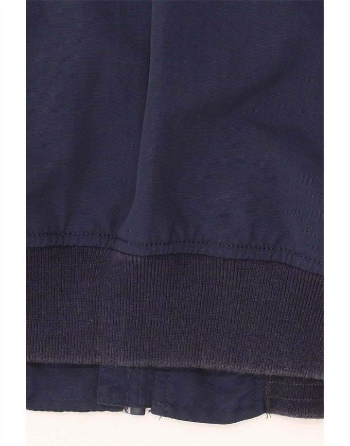 Tommy Hilfiger Chaqueta Bomber para Hombre UK 38 Mediana Poliamida A Rayas Azul Marino