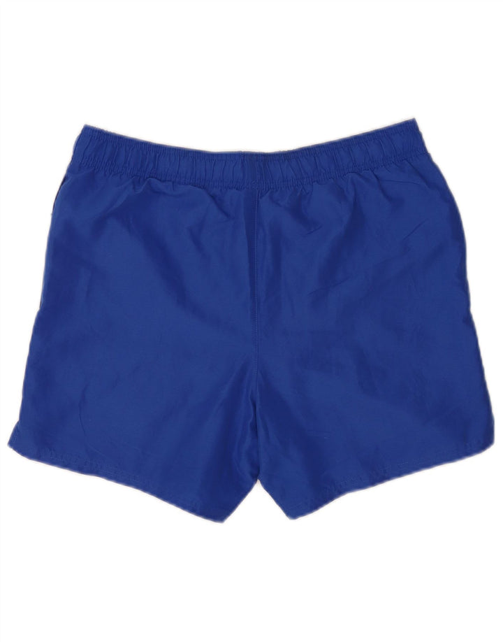 Nike - Pantalones cortos deportivos para hombre con gráfico regular, color azul pequeño, poliéster deportivo