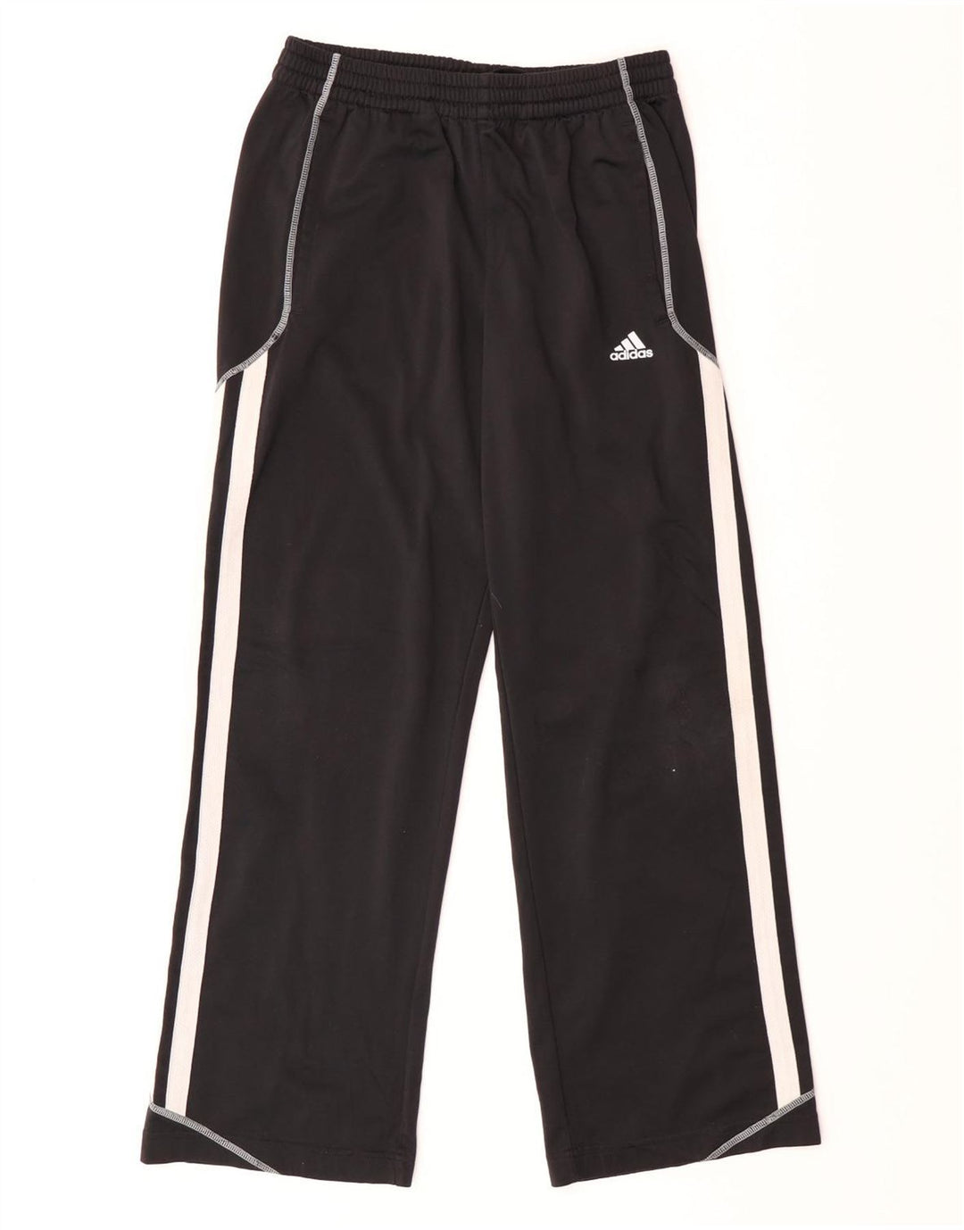 Adidas Pantalones de chándal Climalite para niño 13-14 años Negro Poliéster