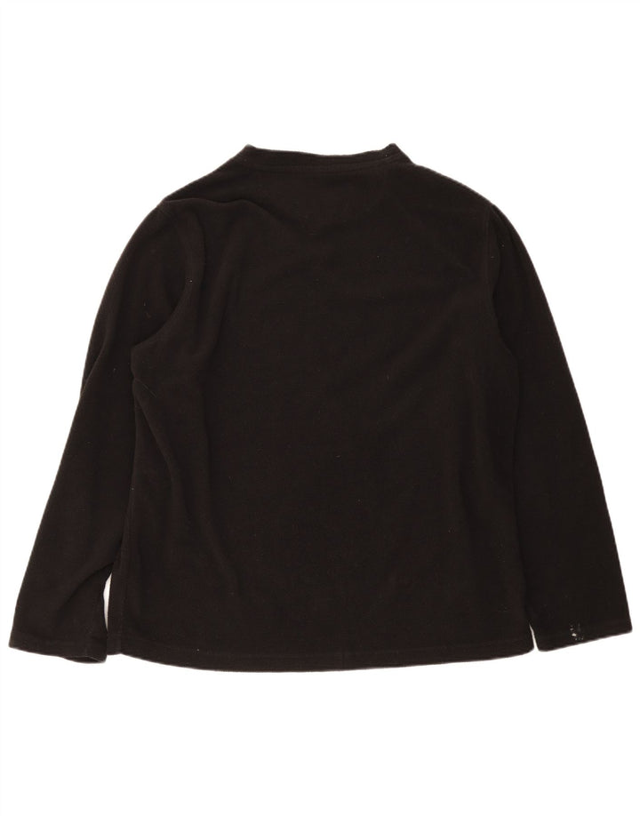 Marks & Spencer - Jersey de forro polar para hombre, talla grande, poliéster negro