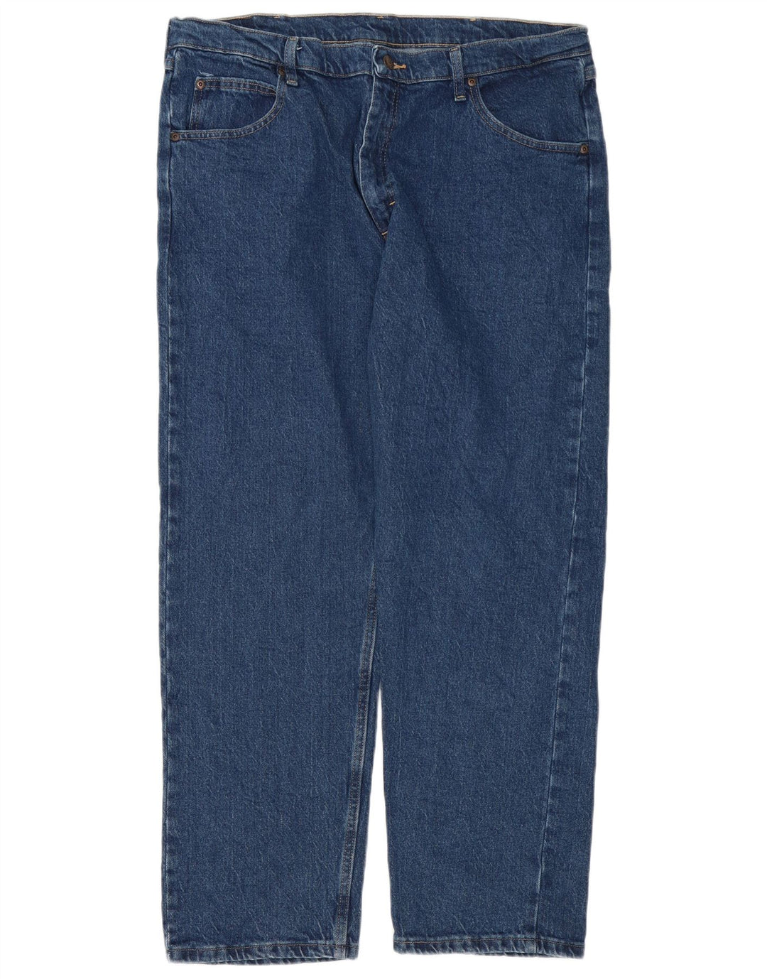 Wrangler Vaqueros Rectos Regulares Para Hombre W38 L30 Algodón Azul