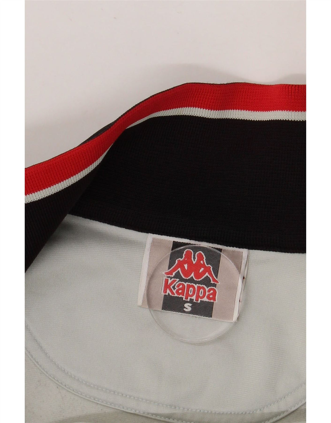 KAPPA Chaqueta de chándal para hombre, talla pequeña, gris