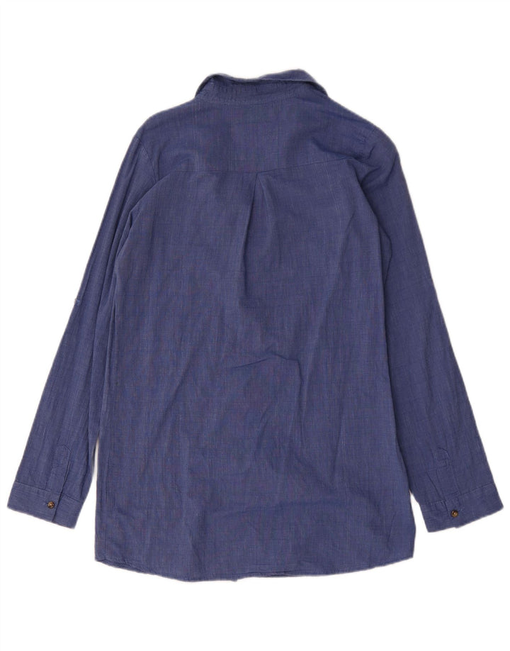 Brugi Camisa de esmoquin para mujer UK 44 Azul medio