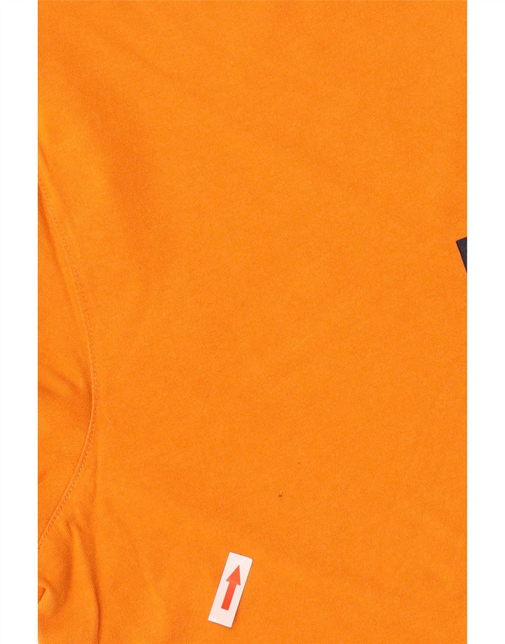 Puma - Camiseta gráfica para hombre, talla grande, color naranja