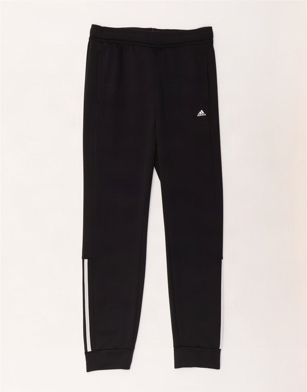 Adidas Mujer Chándal Pantalones Joggers UK 16/18 Grande Negro