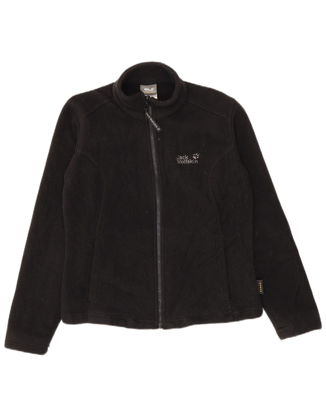 Jack Wolfskin Chaqueta Forro Polar Mujer UK 12/14 Mediano Negro Poliéster