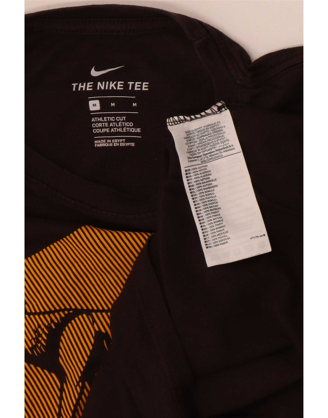 Camiseta Nike Roma Graphic para hombre de algodón marrón medio