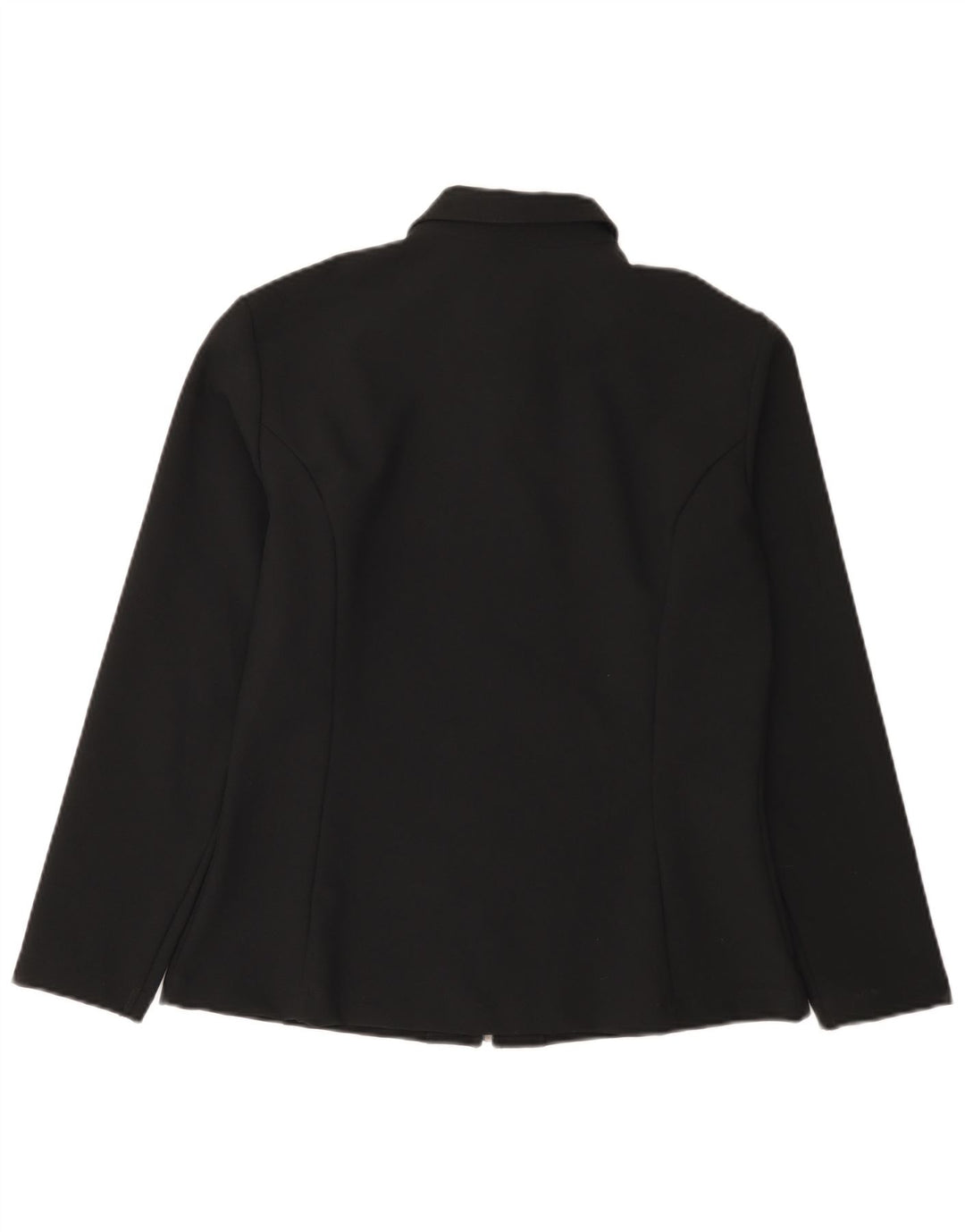 Chaqueta Blazer Mujer Benetton IT 46 Large Poliéster Negro