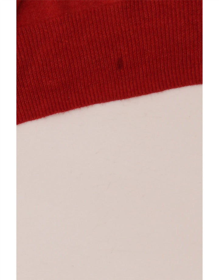 Superdry Jersey De Cuello Redondo Para Hombre Jersey De Algodón Rojo Grande