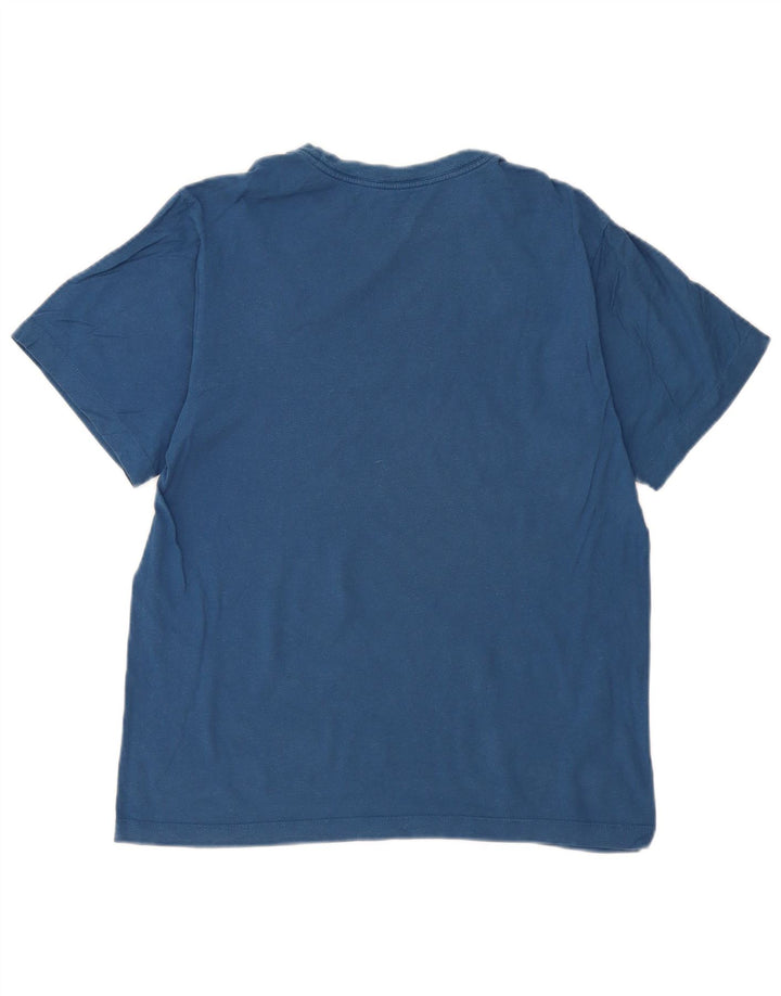 Nike The Tee Camiseta para Hombre Top Small Azul Algodón