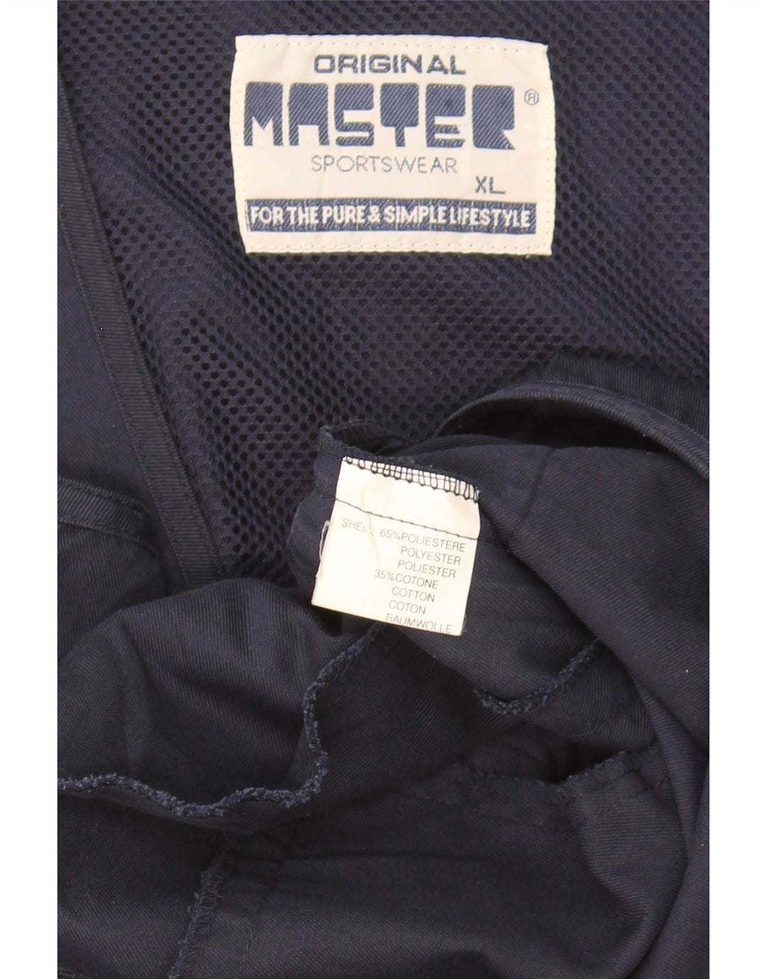 Master Mens Utility Gilet UK 42 XL Poliéster azul marino