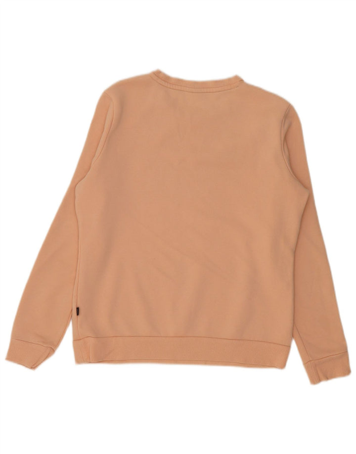 Puma Mujer Graphic Sudadera Jumper UK 14 Medio Rosa Algodón