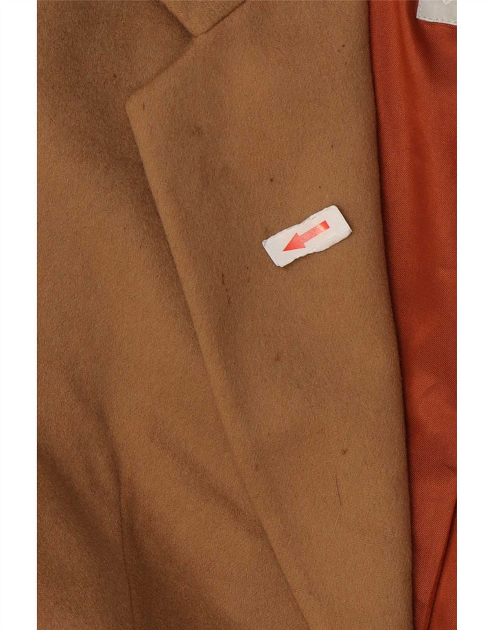 Michelle Chaqueta Blazer de 2 Botones para Mujer IT 48 XL Lana Beige