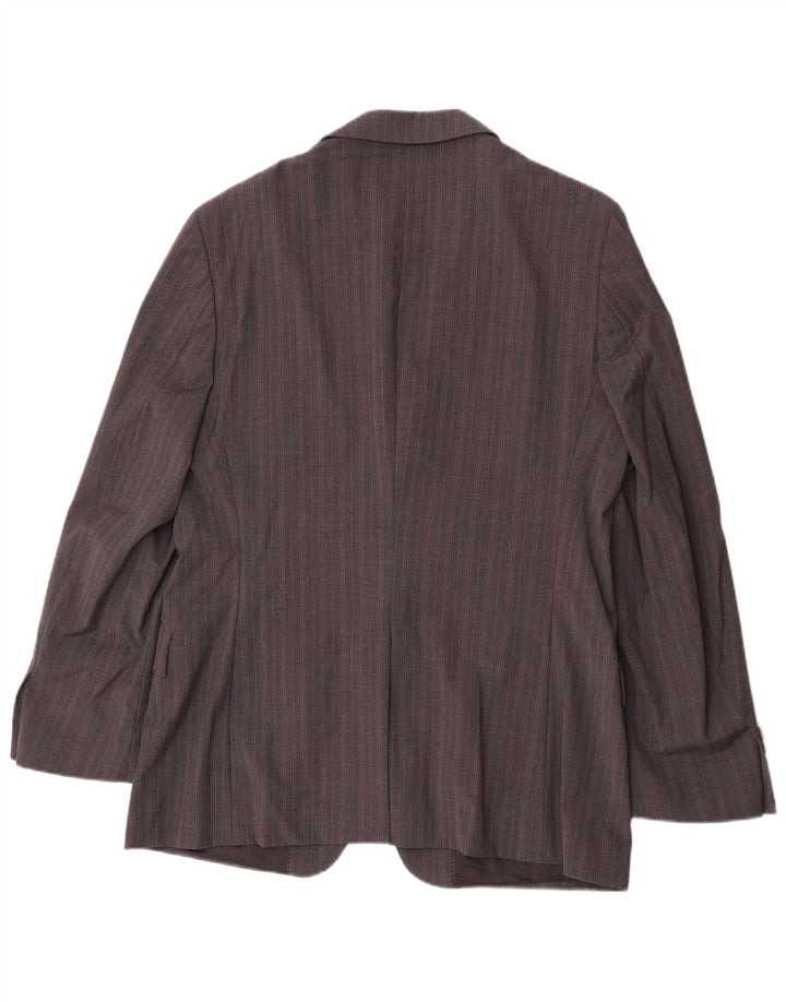 Paul Smith Chaqueta tipo blazer de 2 botones para hombre UK 42 XL Gris a rayas