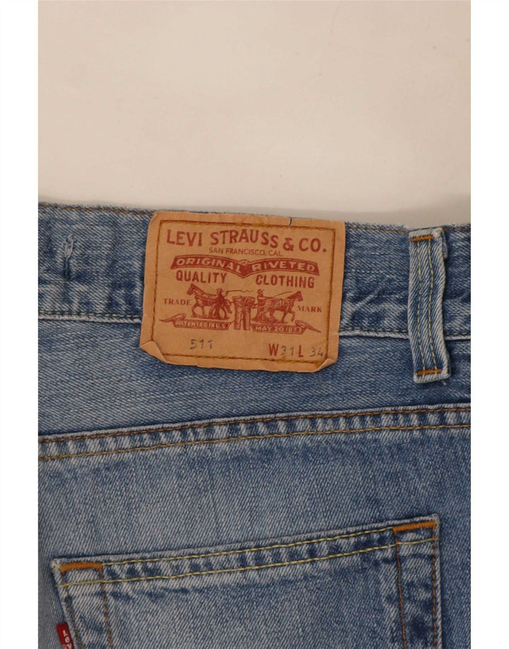Vaqueros Levi's Mujer 511 Slim W31 L32 Azul