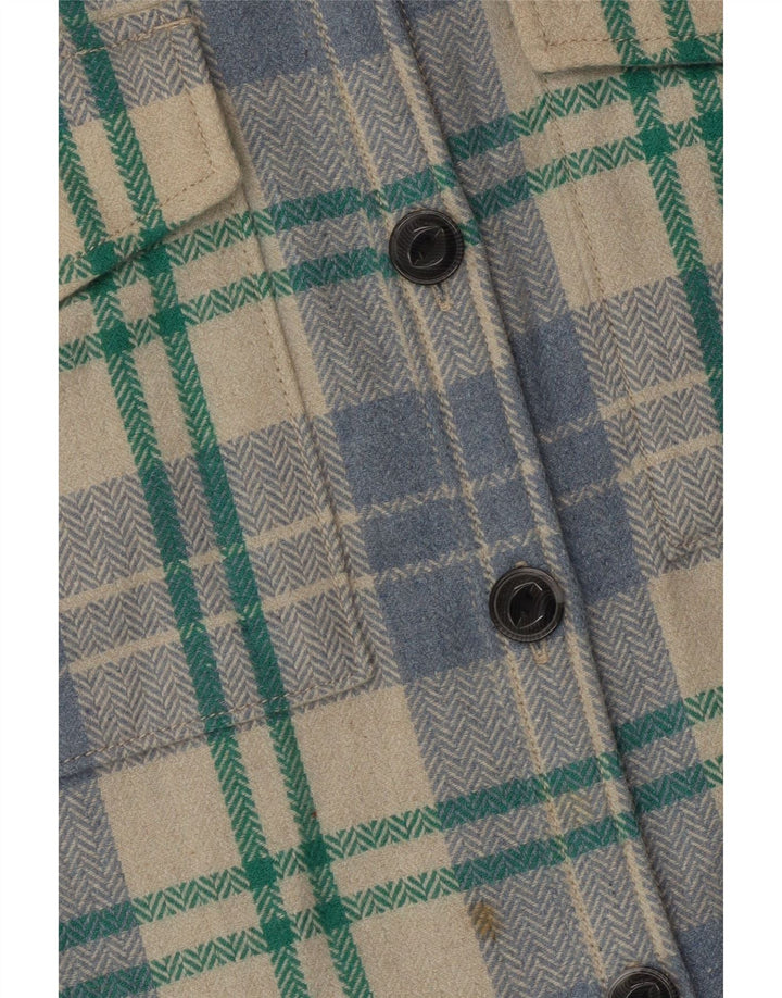 Superdry Camisa De Franela Extragrande Para Mujer UK 40 Small Multicolor Check