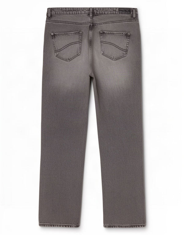 Vaqueros rectos Sutton para mujer de Fat Face UK 14 Large W34 L31 Algodón gris