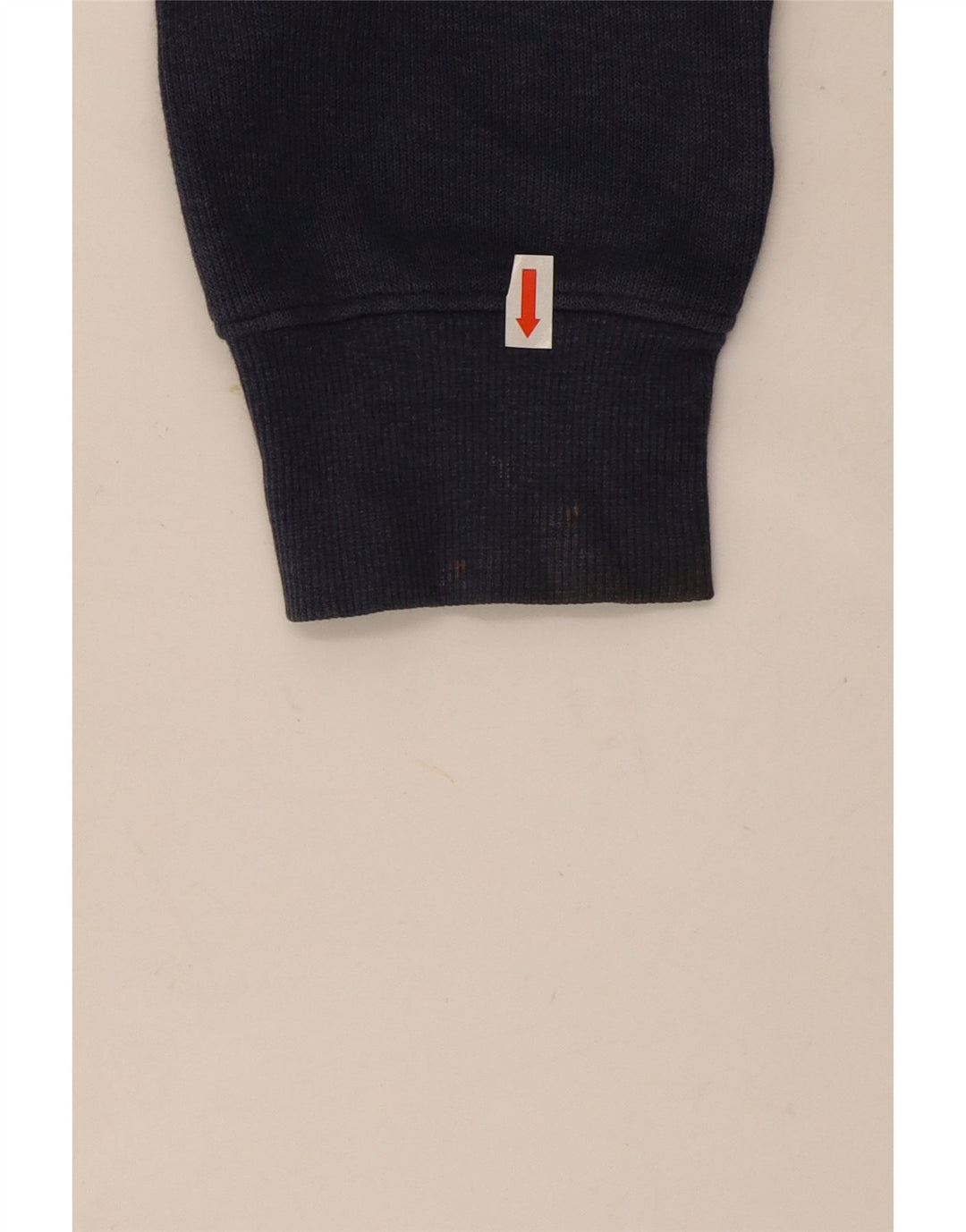 Gant Jersey De Cuello Con Cremallera Para Hombre Jersey De Algodón Azul Marino Mediano
