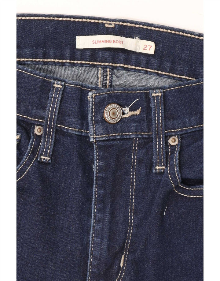Levi's Jeans Bootcut adelgazantes para mujer W27 L29 Algodón azul marino