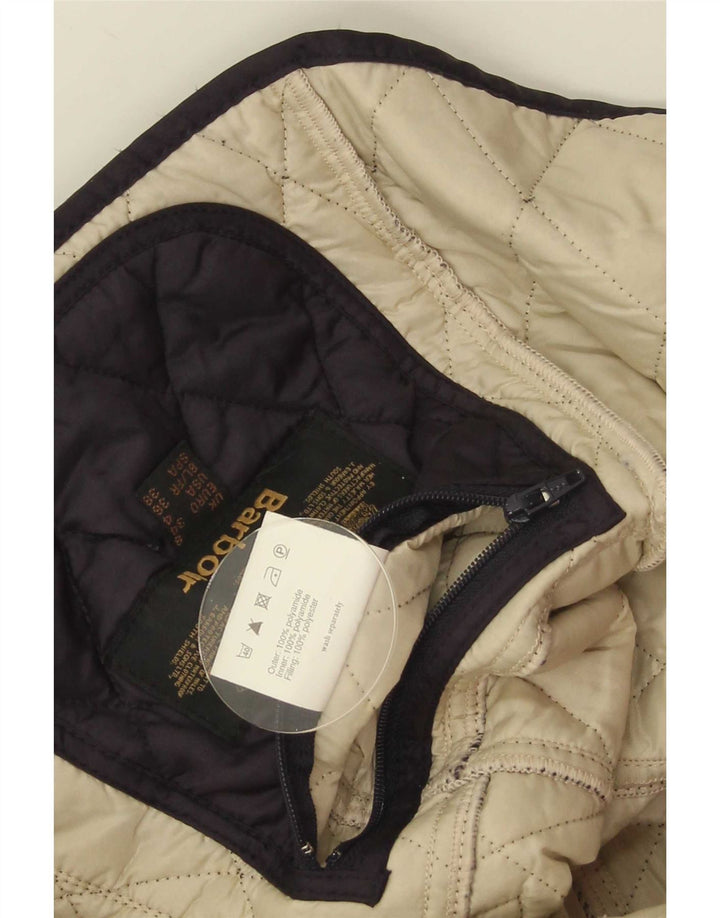 Barbour Chaqueta acolchada para mujer UK 8 Small Poliamida azul marino